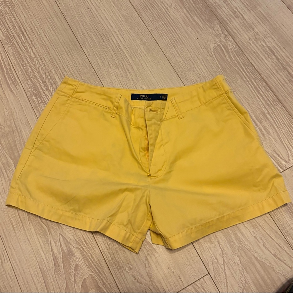 Polo Ralph Lauren Yellow Chino Shorts Women’s Size 2